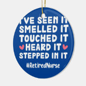 Ruheständliche Krankenversorgung Keramik Ornament (Links)