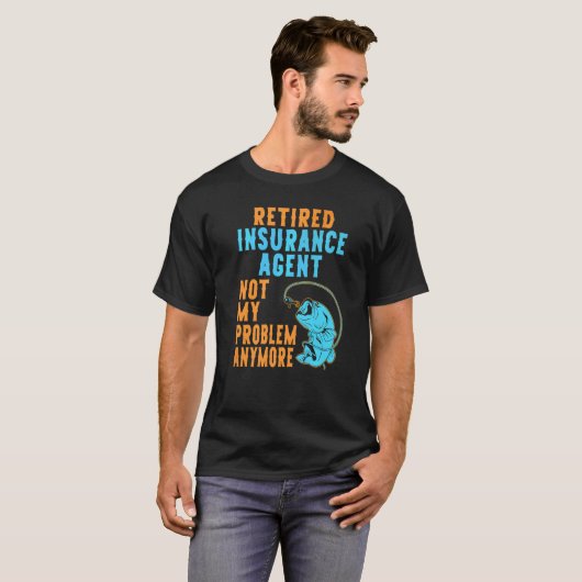 Ruheständlicher Agent T-Shirt (Vorne ganz)