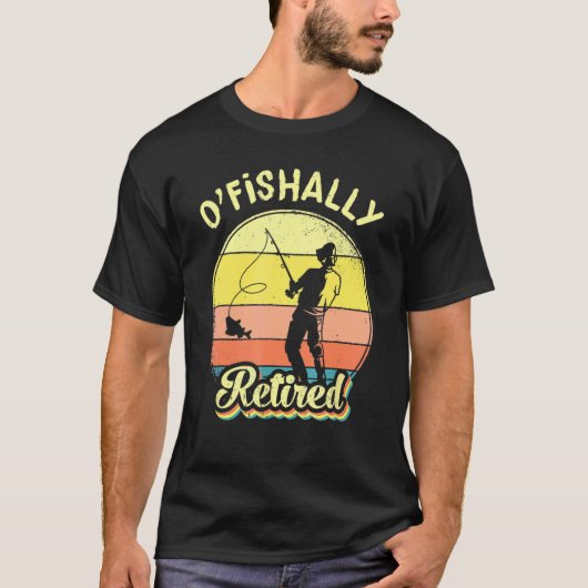 Ruheständlicher Fischfang T-Shirt (Vorderseite)