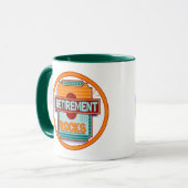 Ruhestands-Felsen Tasse (Vorderseite Links)