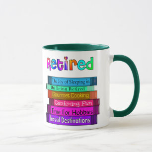 Ruhestands-Geschenk-einzigartiger Stapel des Tasse