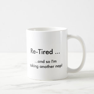 Ruhestands-Geschenk-Ideen. Kaffee-Tassen Kaffeetasse