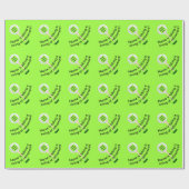 Ruhestands-Geschenk-Verpackung (Golf) Geschenkpapier (Flach)