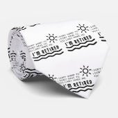 Ruhestands-Geschenke lustig für Krawatte (Gerollt)