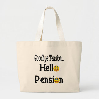 Ruhestands-Geschenke und Ruhestands-T - Shirts Jumbo Stoffbeutel