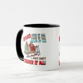 Ruhestands-Geschenke und Ruhestands-T - Shirts Tasse (Vorderseite Links)