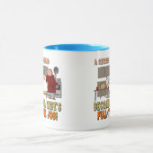 Ruhestands-Geschenke und Ruhestands-T - Shirts Tasse (Zentrum)