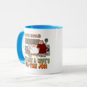 Ruhestands-Geschenke und Ruhestands-T - Shirts Tasse (Vorderseite Links)