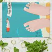 Ruhestands-Geschirrtuch Geschirrtuch (Gefaltet)