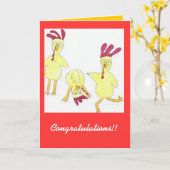 RUHESTANDS-GLÜCKWUNSCH KARTE (Gelbe Blume)