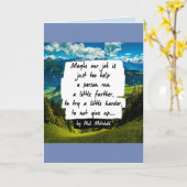 Ruhestands-Gruß-Karte Karte (Gelbe Blume)