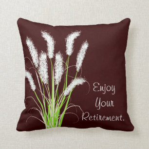 Ruhestands-KissenOrnamental bedeckt Kunst mit Gras Kissen