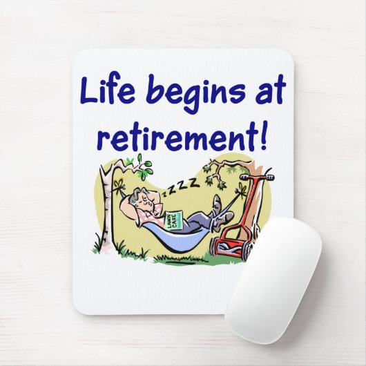 Ruhestands-Mausunterlage Mousepad (Mit Mouse)