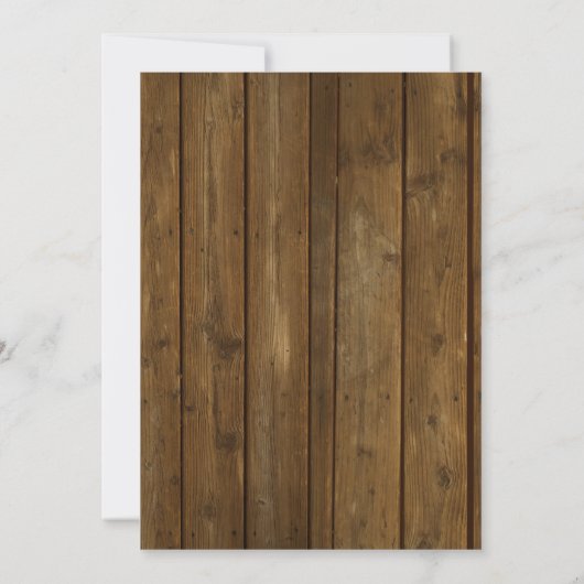 Ruhestands-Party Einladung. Nobles Leinwandleinen Einladung (Rückseite)