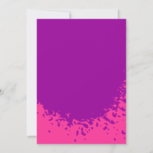 Ruhestands-Party Einladungen | Gewohnheit lädt ein (Rückseite)