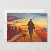 Ruhestands-Party Einladungs-bester Freund-Jagd Einladung