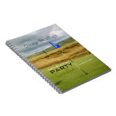 Ruhestands-Party-Gast-Buch des Golf-2 Notizblock (Rechte Seite)