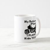 Ruhestands-Plan-Fahrt, bis ich Trike die Kaffeetasse (VorderseiteRechts)
