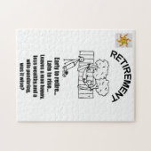 RUHESTANDS-PUZZLESPIEL PUZZLE (Horizontal)