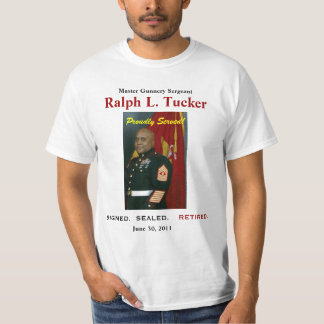 Ruhestands-Shirt Ralph Tucker T-Shirt