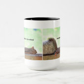 Ruhestands-Spaß-Eichhörnchen Tasse (Zentrum)