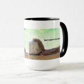 Ruhestands-Spaß-Eichhörnchen Tasse (VorderseiteRechts)