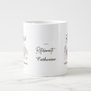 Ruhestands-Tasse Geschenk für Reisende Jumbo-Tasse
