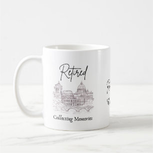 Ruhestands-Tasse Geschenk für Reisende Kaffeetasse