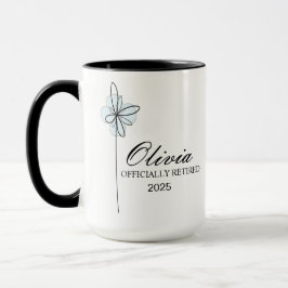 Ruhestands-Tasse, Personalisierte Frohe Ruhestands Tasse