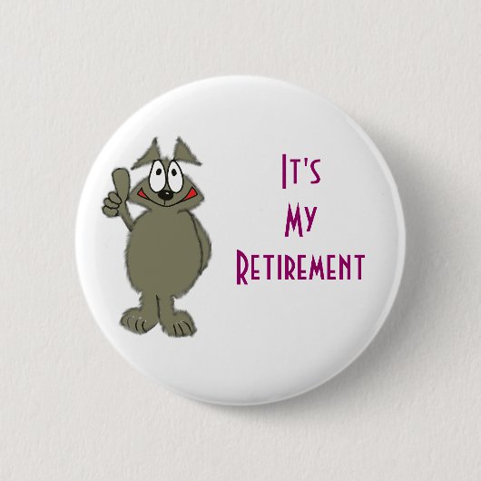 Ruhestandsabzeichen Button (Vorderseite)