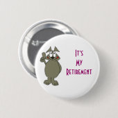Ruhestandsabzeichen Button (Vorne & Hinten)