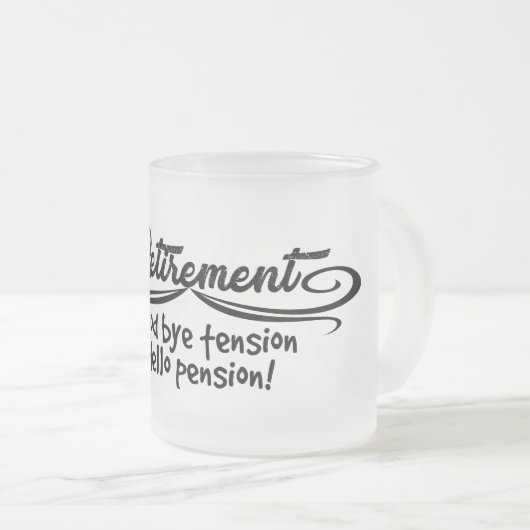 Ruhestandsauf wiedersehen Spannungshallo Pension Mattglastasse (VorderseiteRechts)