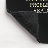 Ruhestandsfeier Nicht Mein Problem Rentner Ersatz Mousepad (Ecke)