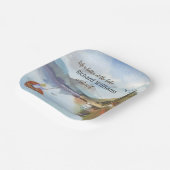 Ruhestandsfischerei am Seeufer Pappteller (Gewinkelt)