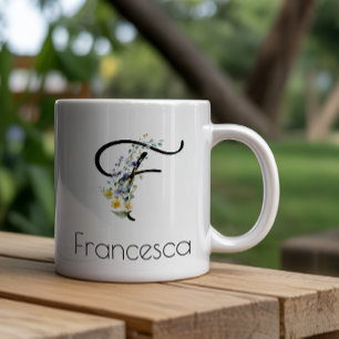 Ruhestandsgeschenk Arbeitgeber monogramm Aquarell Jumbo-Tasse