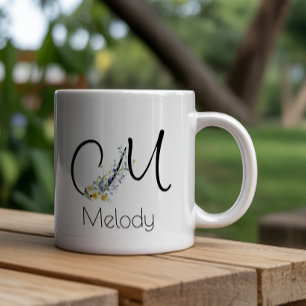 Ruhestandsgeschenk Arbeitgeber Monogramm Wasserfar Jumbo-Tasse