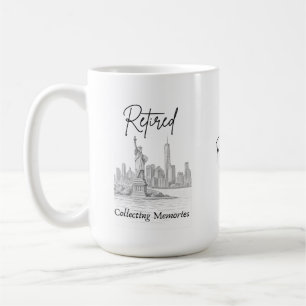 Ruhestandsgeschenk für Reisende Kaffeetasse