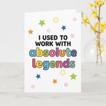 Ruhestandsgeschenk Kollege Echte Legenden