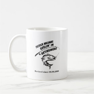 Ruhestandsgeschenke für Ruhestandsfischerei Kaffeetasse