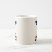 Ruhestandsglückwünsche Lustiger Cowboy-Kuh Kaffeetasse (Mittel)
