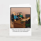 Ruhestandsgrußkarte Spaß "Spectickles" Karte (Vorderseite)