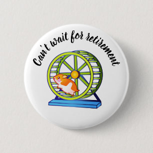 Ruhestandshamster Button
