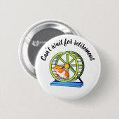 Ruhestandshamster Button (Vorne & Hinten)