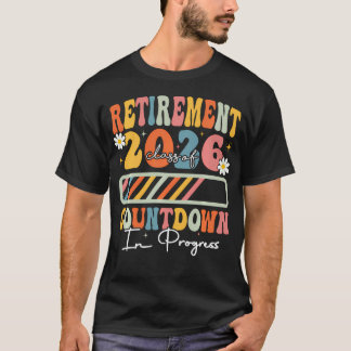 Ruhestandsklasse 2026 Pensionierter Lehrer T-Shirt