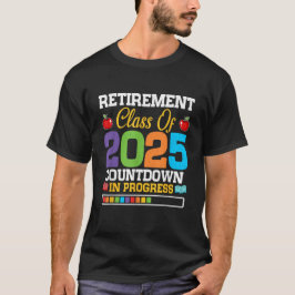 Ruhestandsklasse der Funny Teacher im Jahr 2025 Co T-Shirt