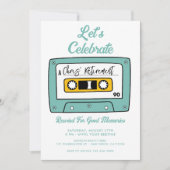Ruhestandspass Party Einladung Retro-Einladung (Vorderseite)