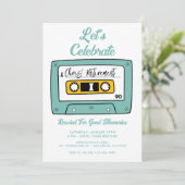 Ruhestandspass Party Einladung Retro-Einladung (Stehend Vorderseite)