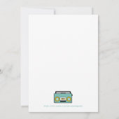 Ruhestandspass Party Einladung Retro-Einladung (Rückseite)