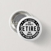 Ruhestandsplan Button (Vorne & Hinten)