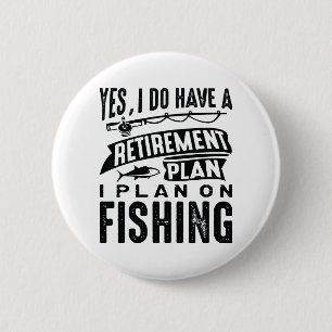 Ruhestandsplan Fischerei Button